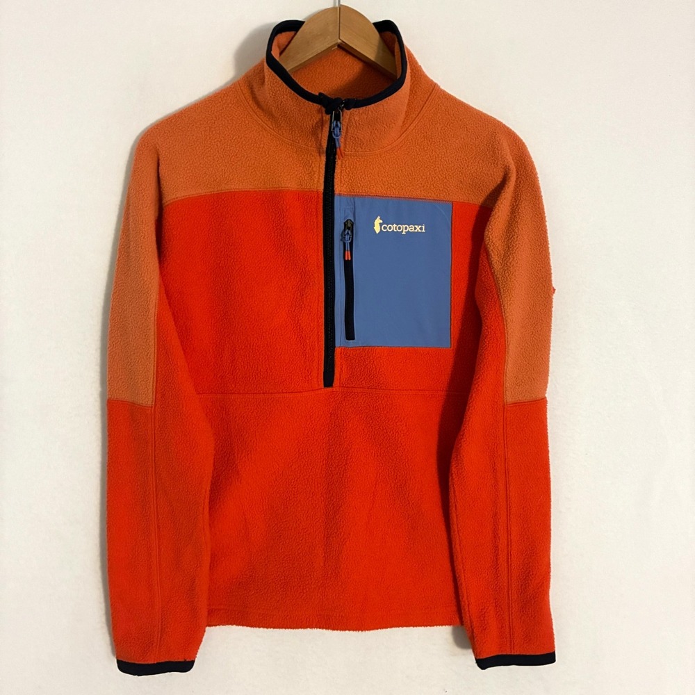Cotopaxi Abrazo 1/4 Fleece Jacket Men's Size S Colorblock Pullover Gorpcore